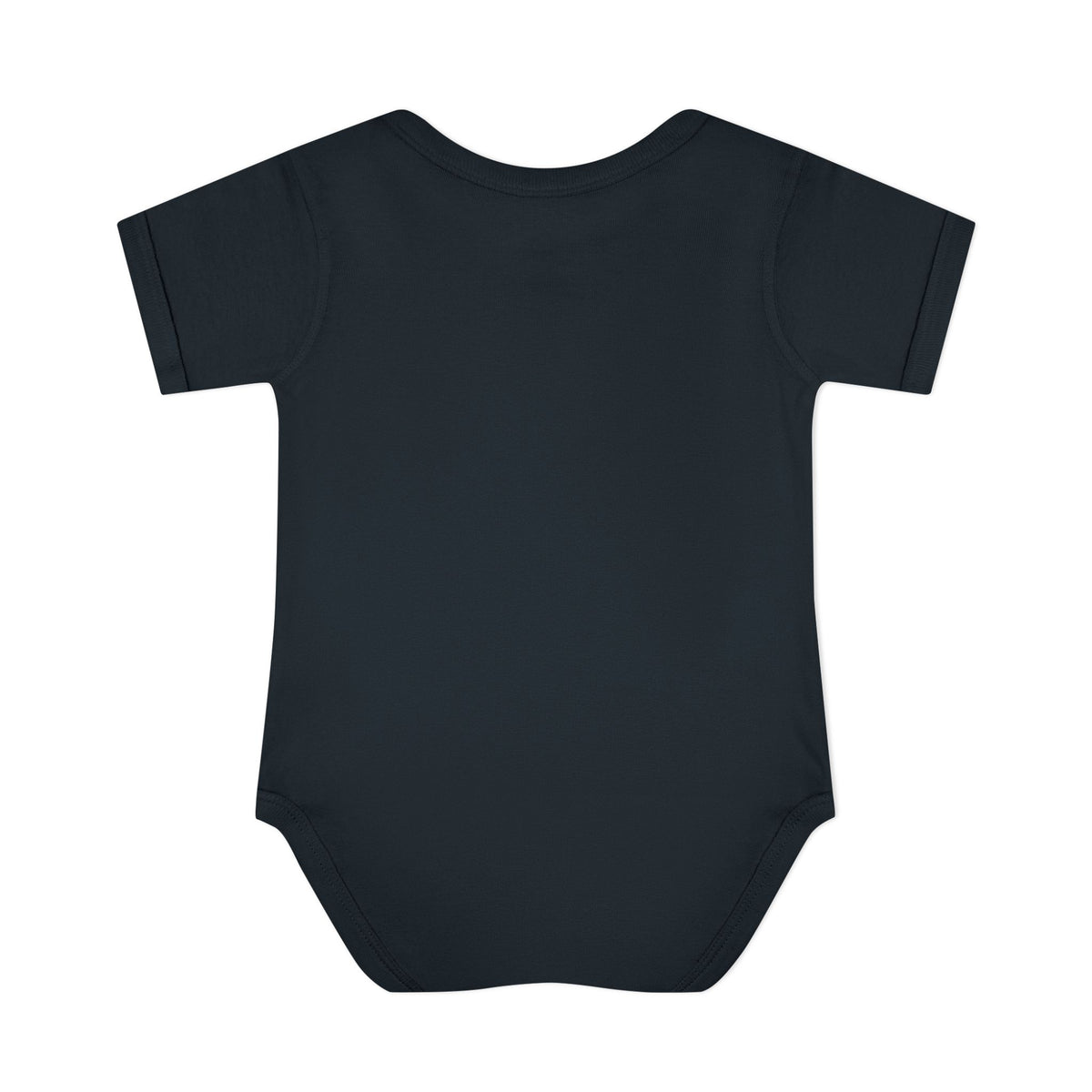 Undead-orable Zombie Kitten Baby Halloween Bodysuit in Black, back